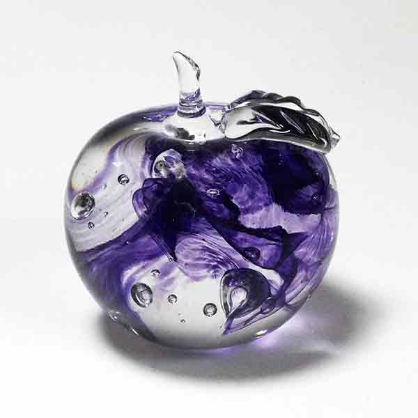 Swirl Apple Hyacinth Paperweight by WheatonArts